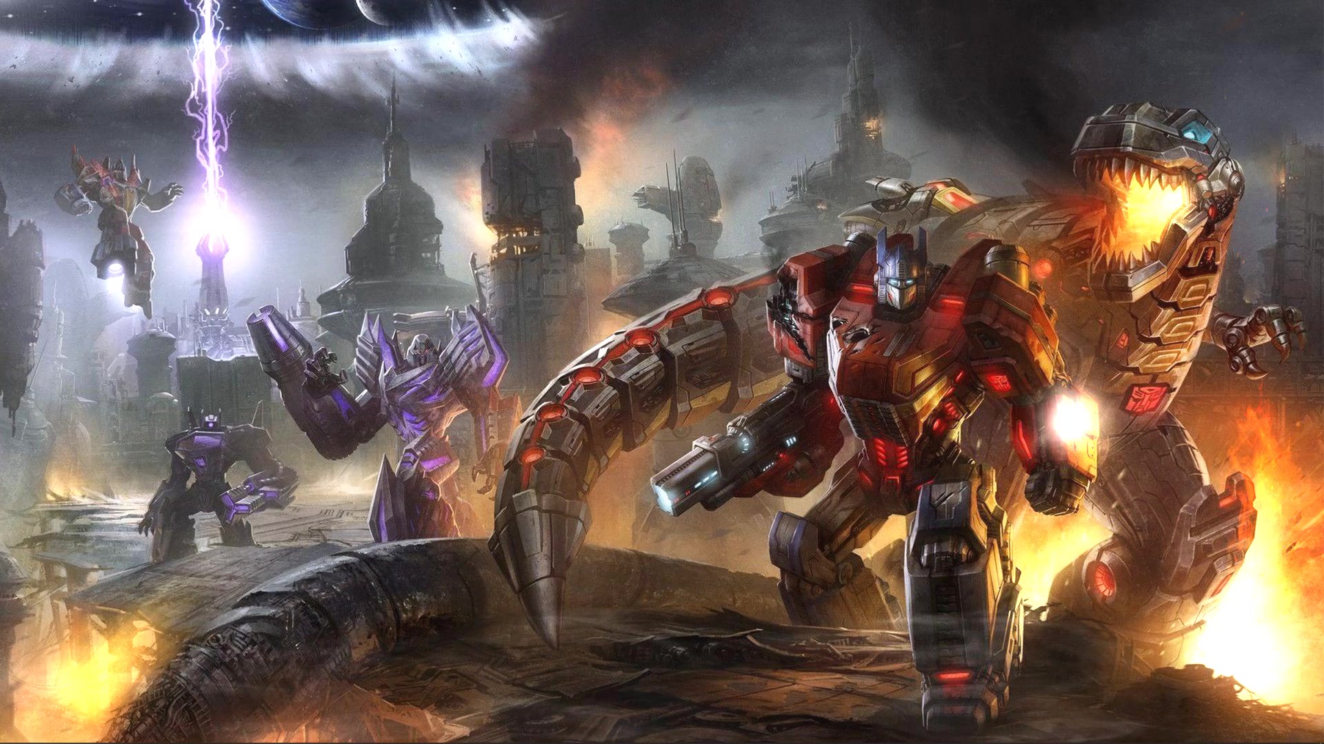 Transformers Fall Of Cybertron Live Wallpaper