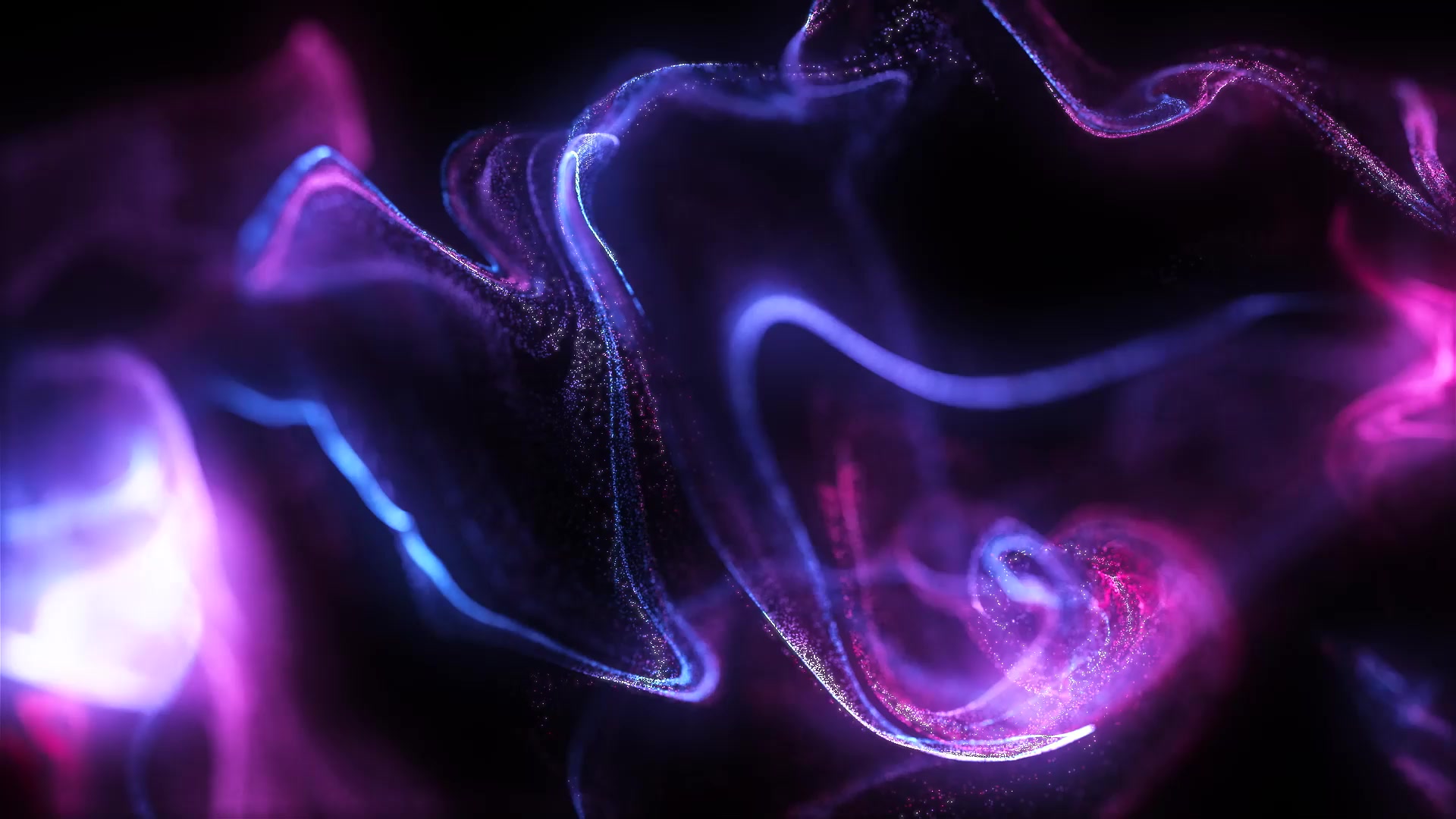 Violet Glow Mix Particles Live Wallpaper