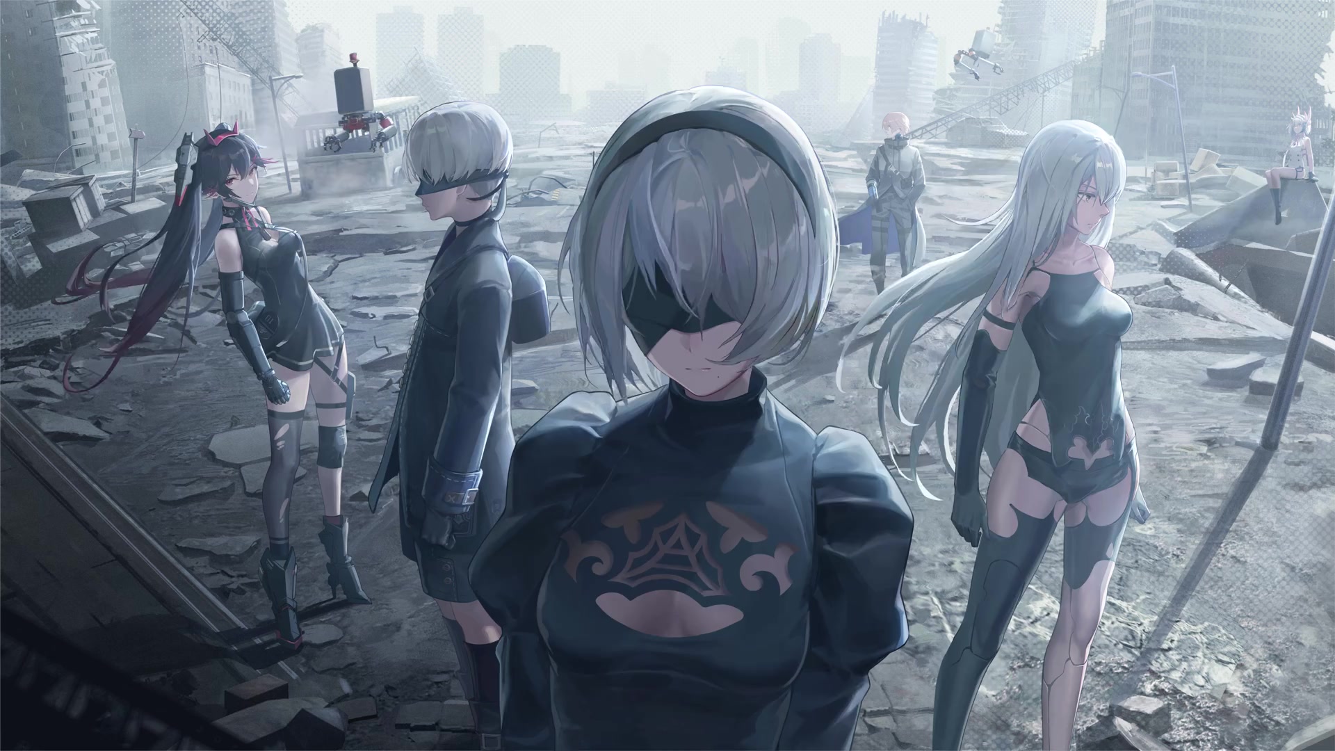 Nier Automata Team Live Wallpaper
