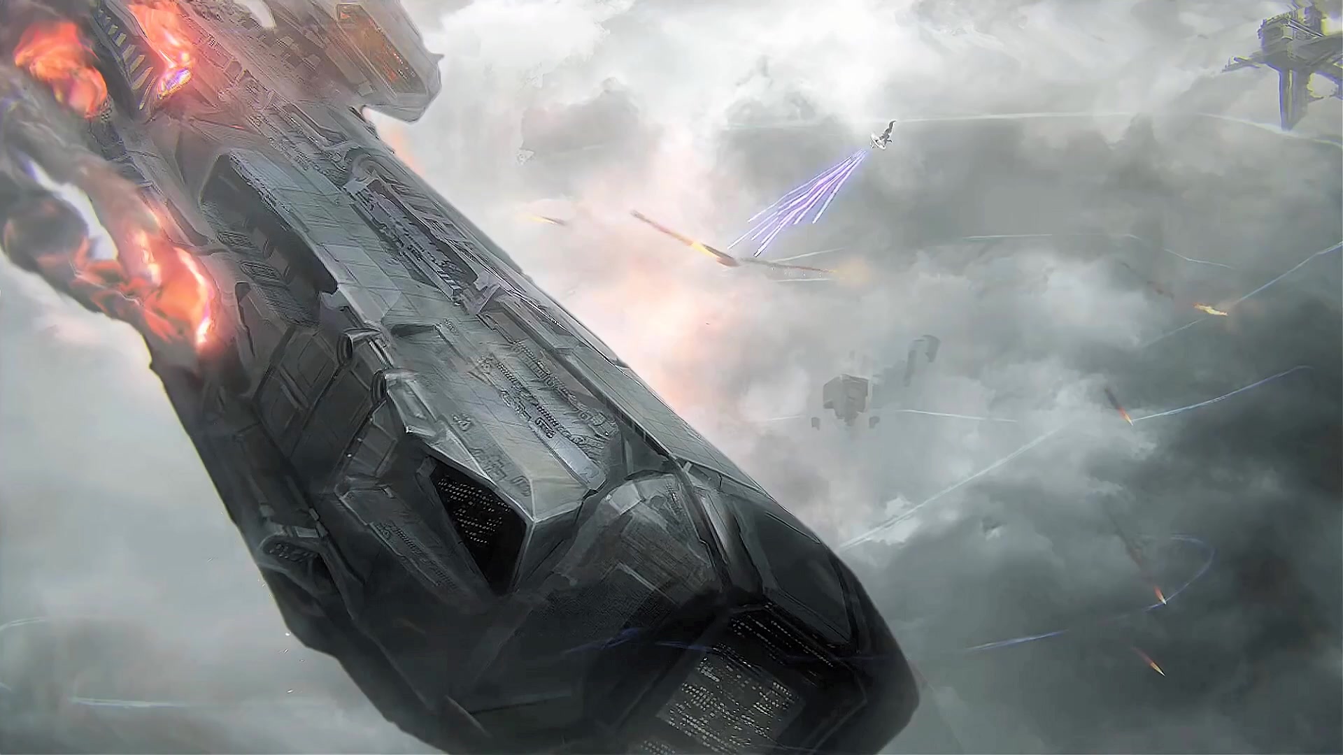 Spaceship League Of Legends Login Live Wallpaper