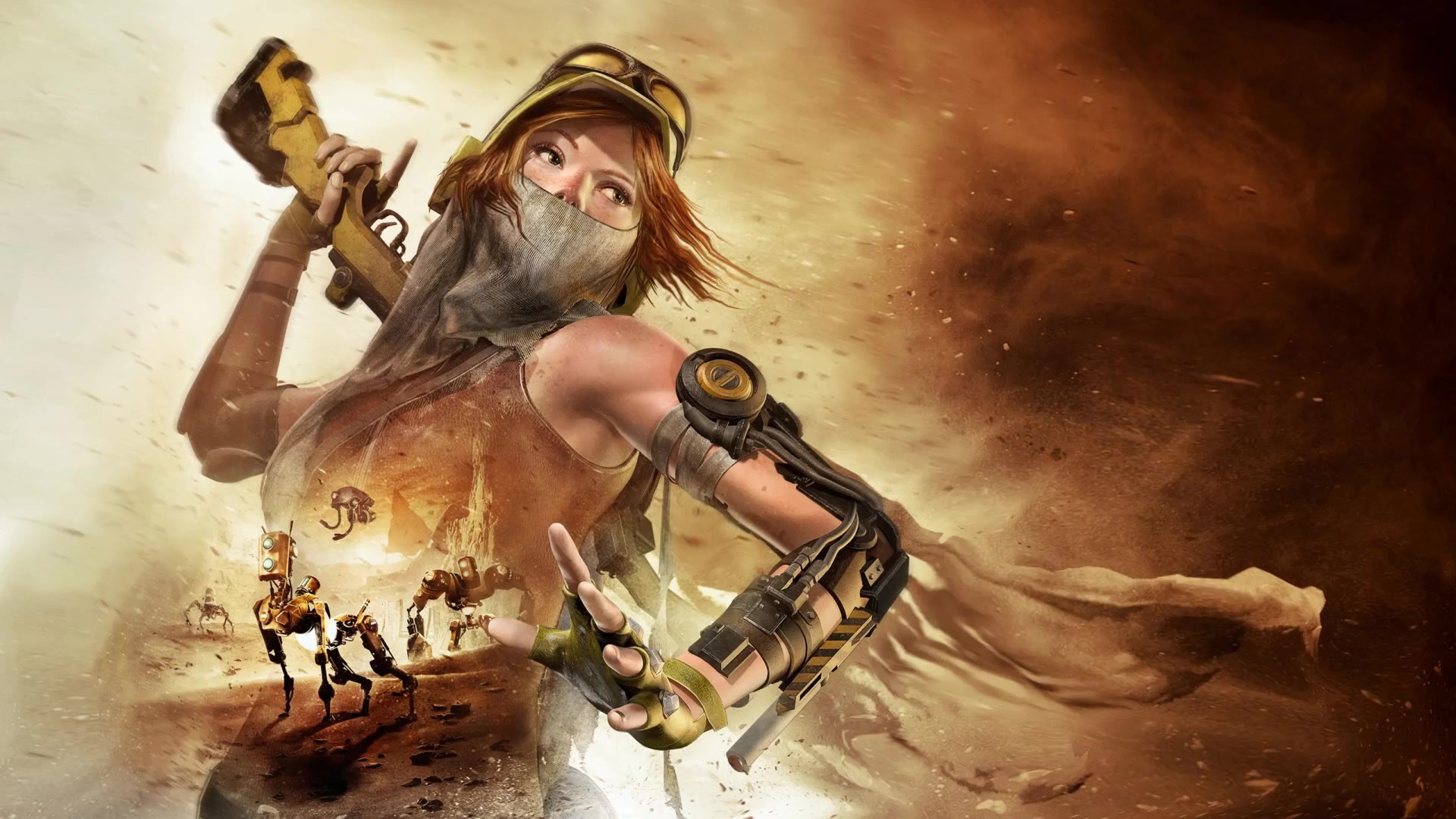 Recore Joule Adams Xbox One Live Wallpaper