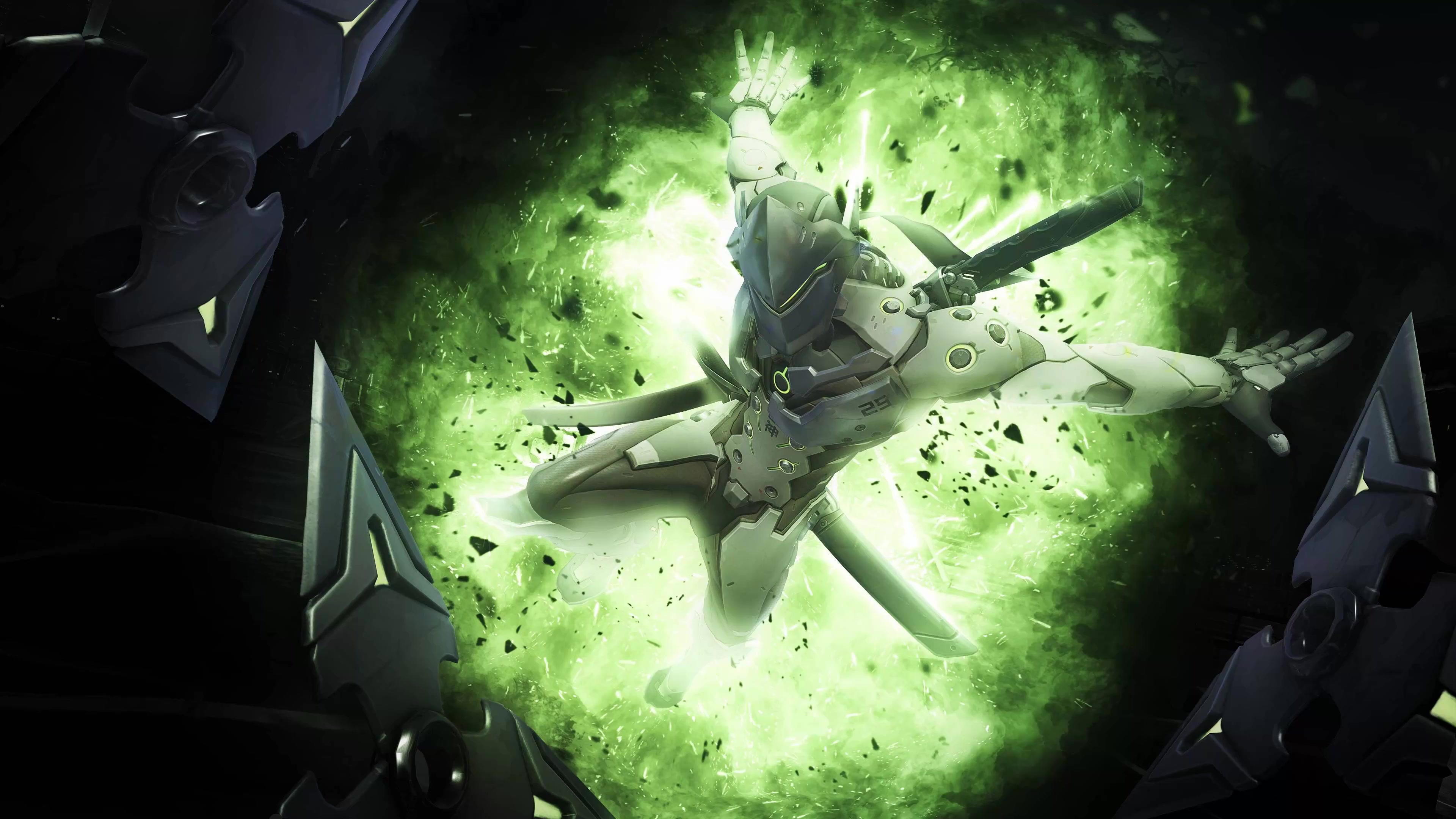 Genji Overwatch 4K Live Wallpaper