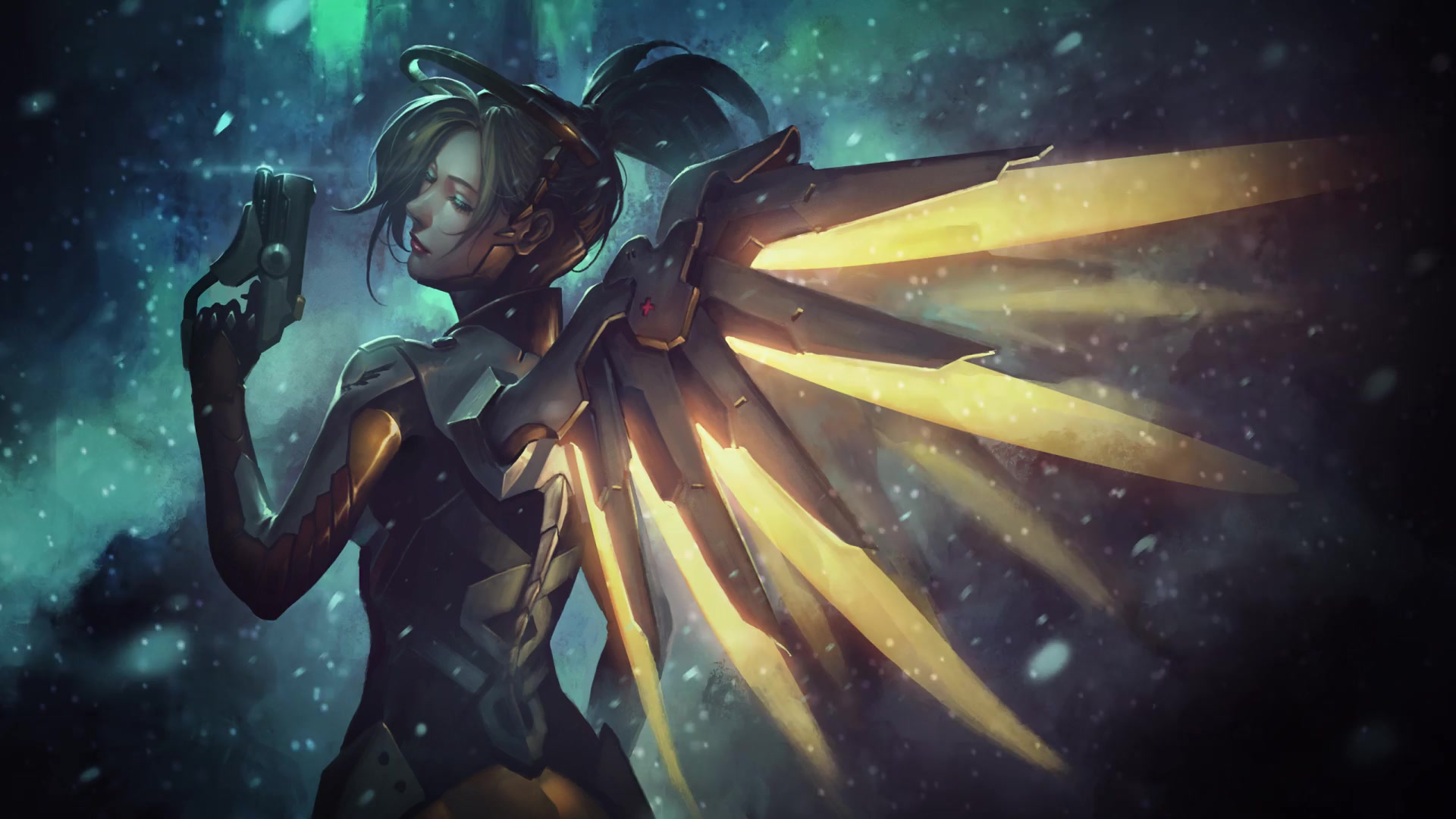 Mercy In The Snow Live Wallpaper