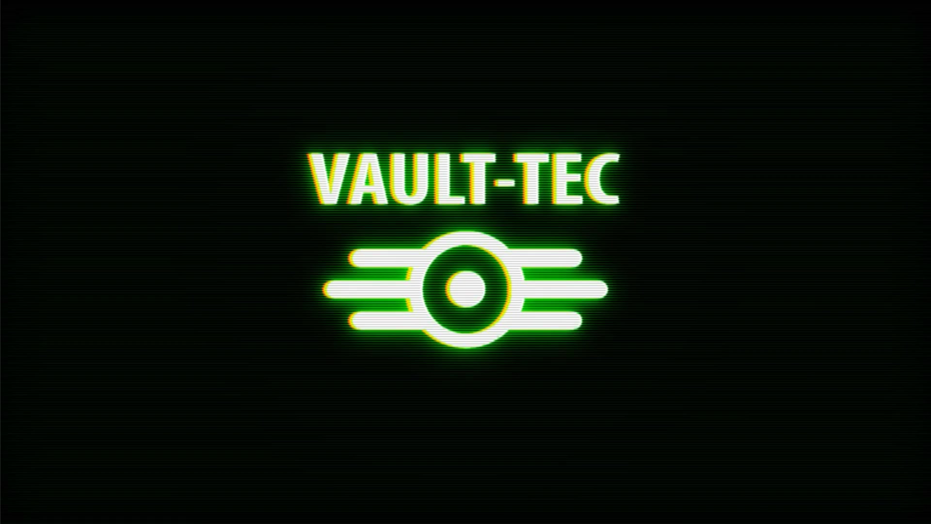 Vault Tec Crt Logo Live Wallpaper