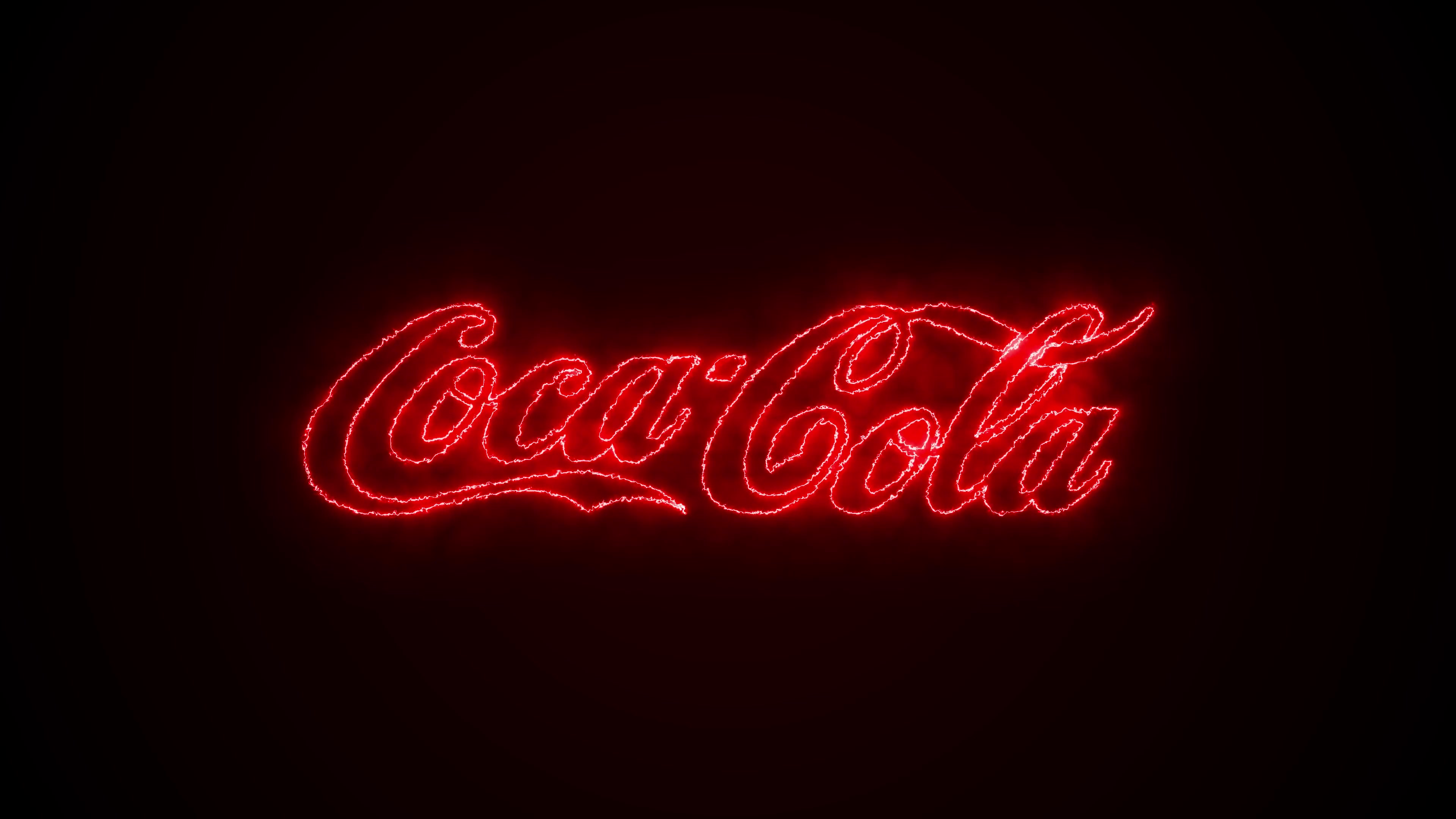 CocaCola Neon Logo 4K Live Wallpaper