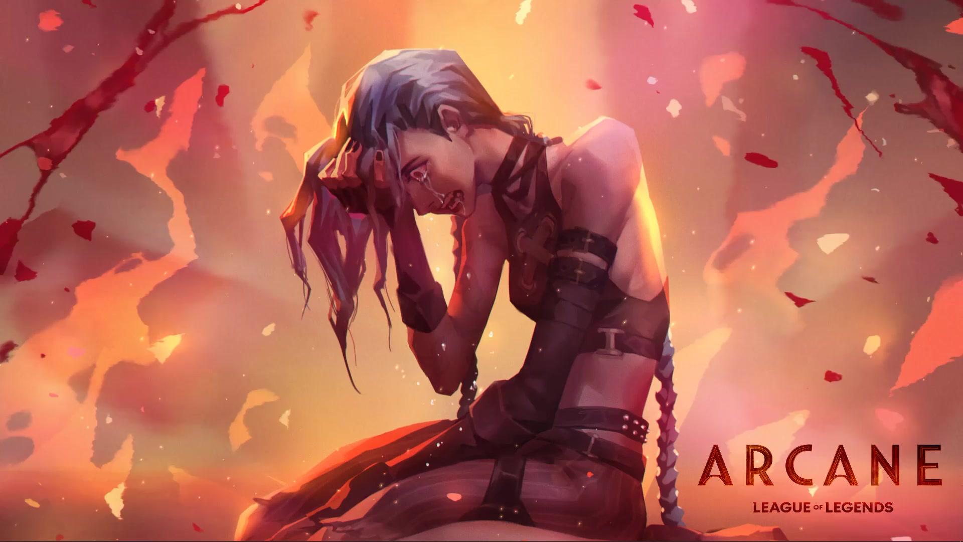 Jinx Arcane League Of Legends Live Wallpaper