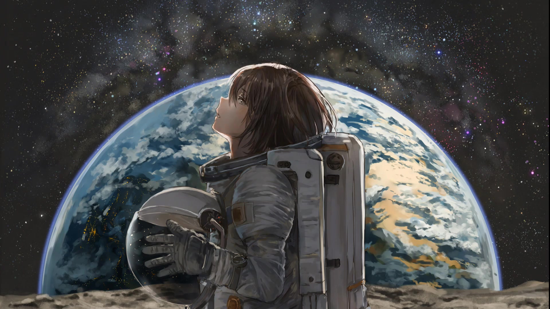 Lost In The Galaxy Live Wallpaper