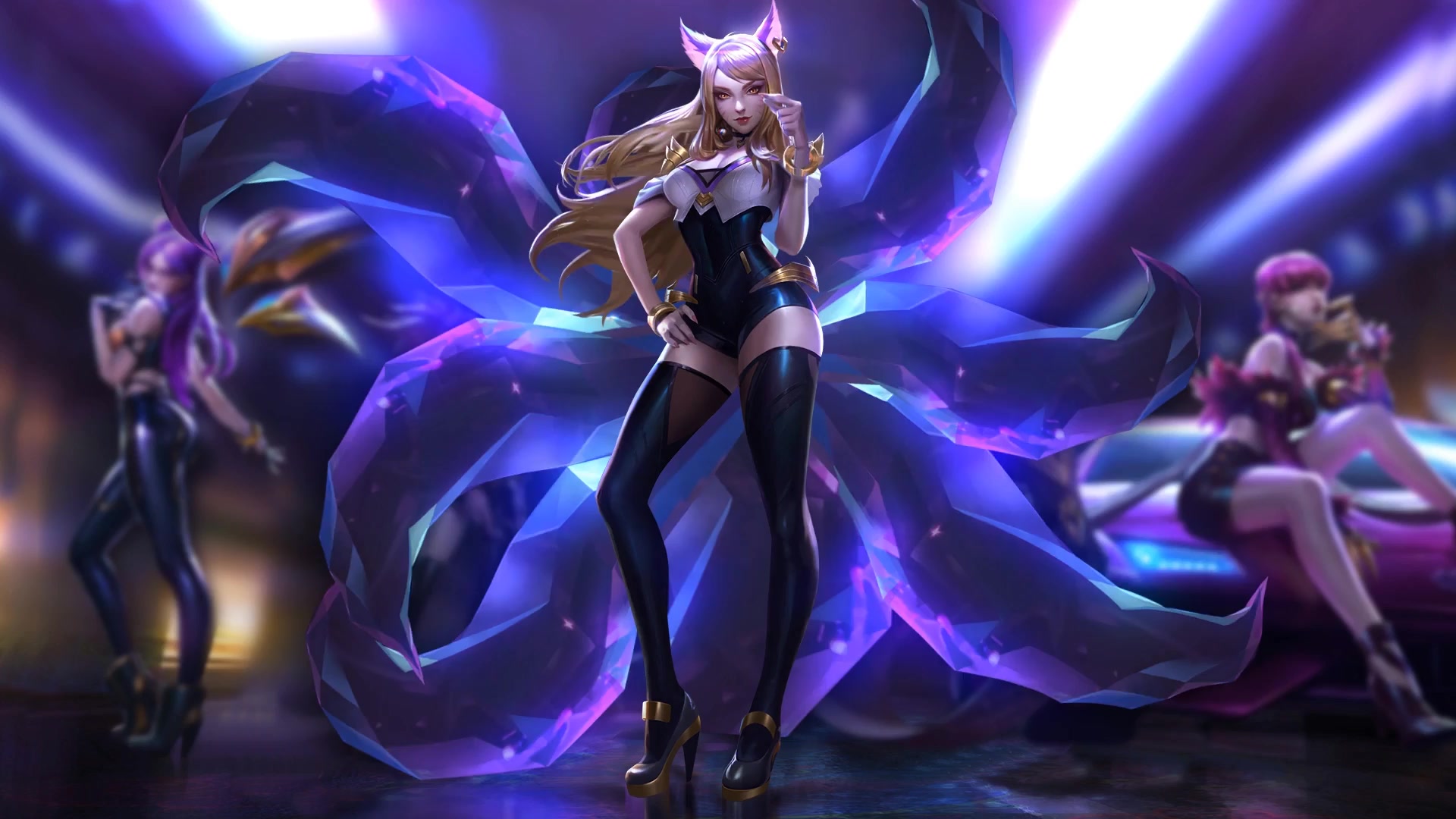 Kda Ahri Heart Live Wallpaper
