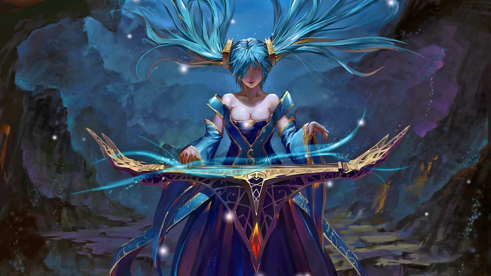 Blue Elf Live Wallpaper