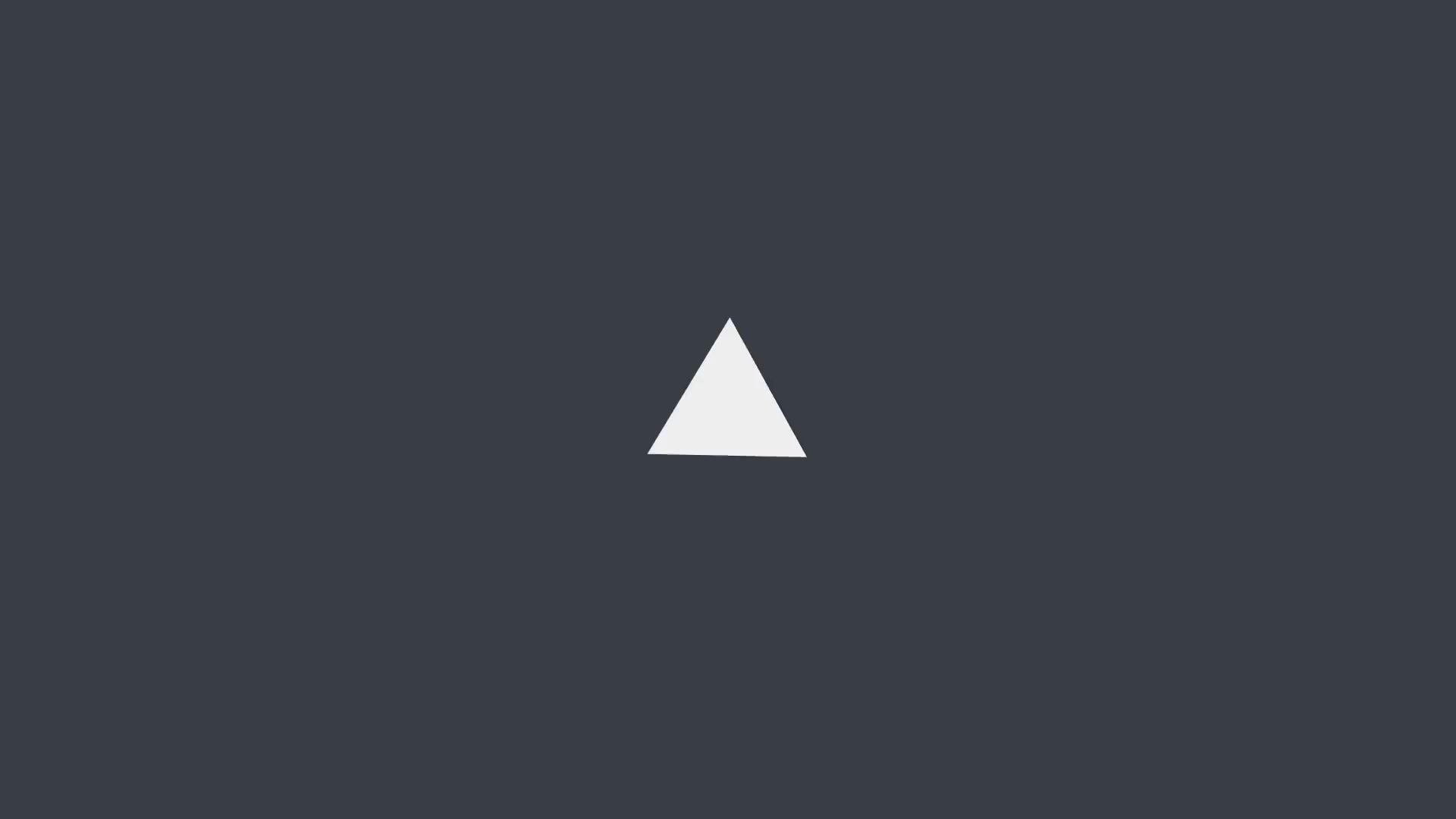 Minimalism Triangle Splitting Live Wallpaper