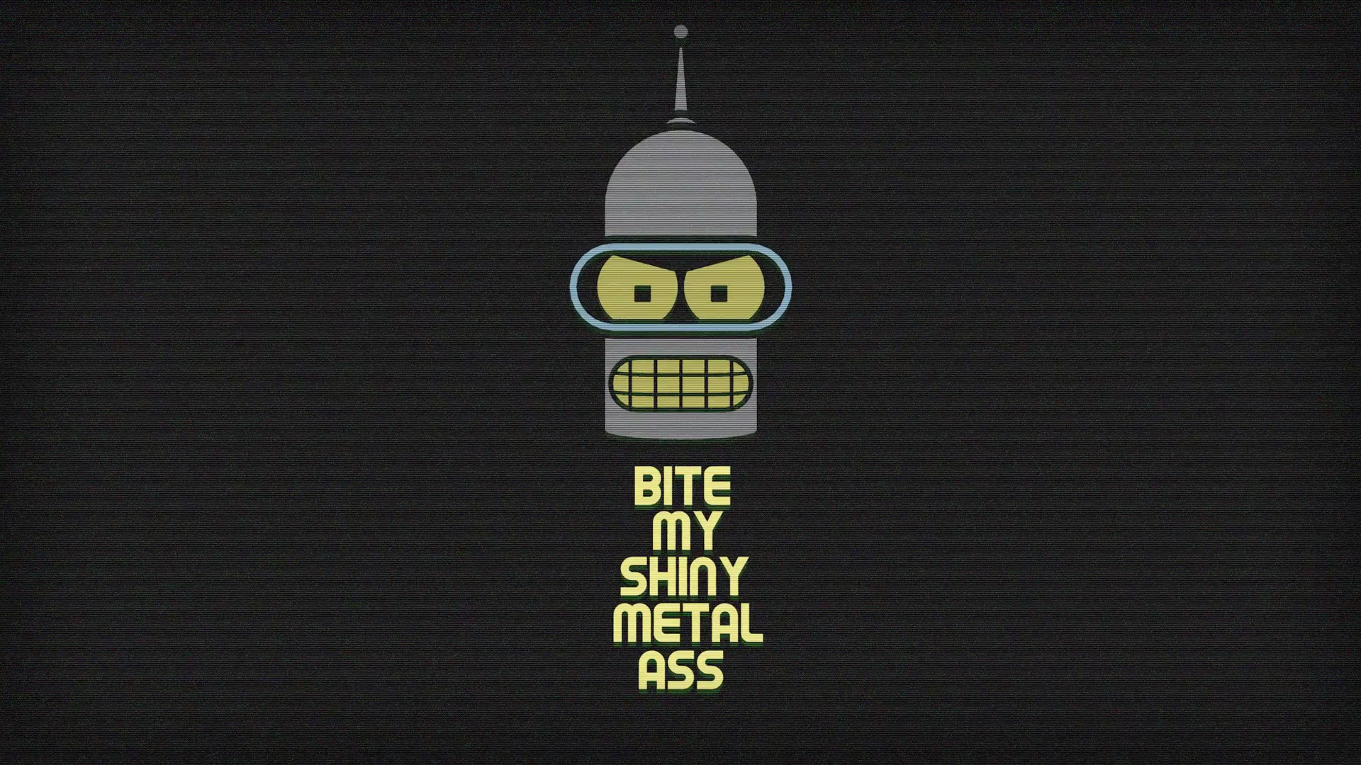 Futurama Bender Glitch Live Wallpaper