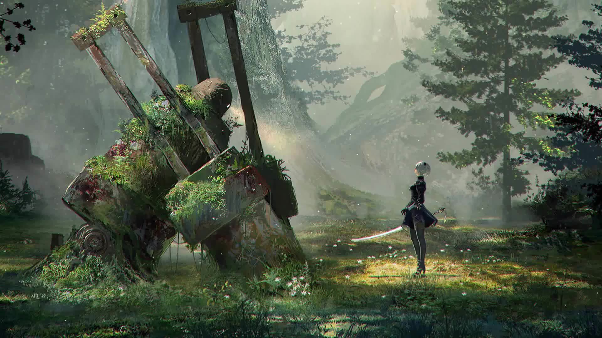 Nier Automata Ambient Live Wallpaper