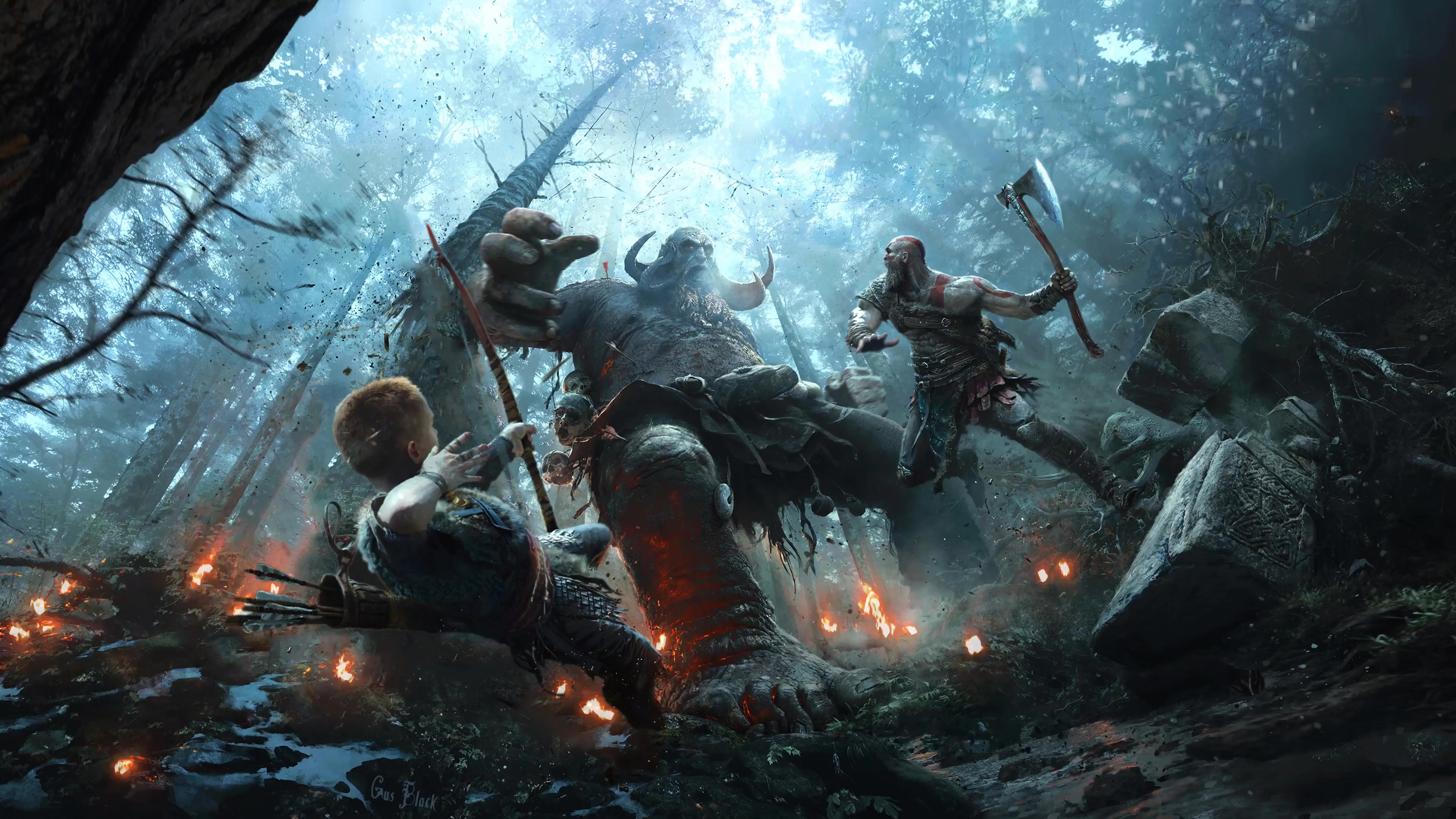 God of War 4K Live Wallpaper
