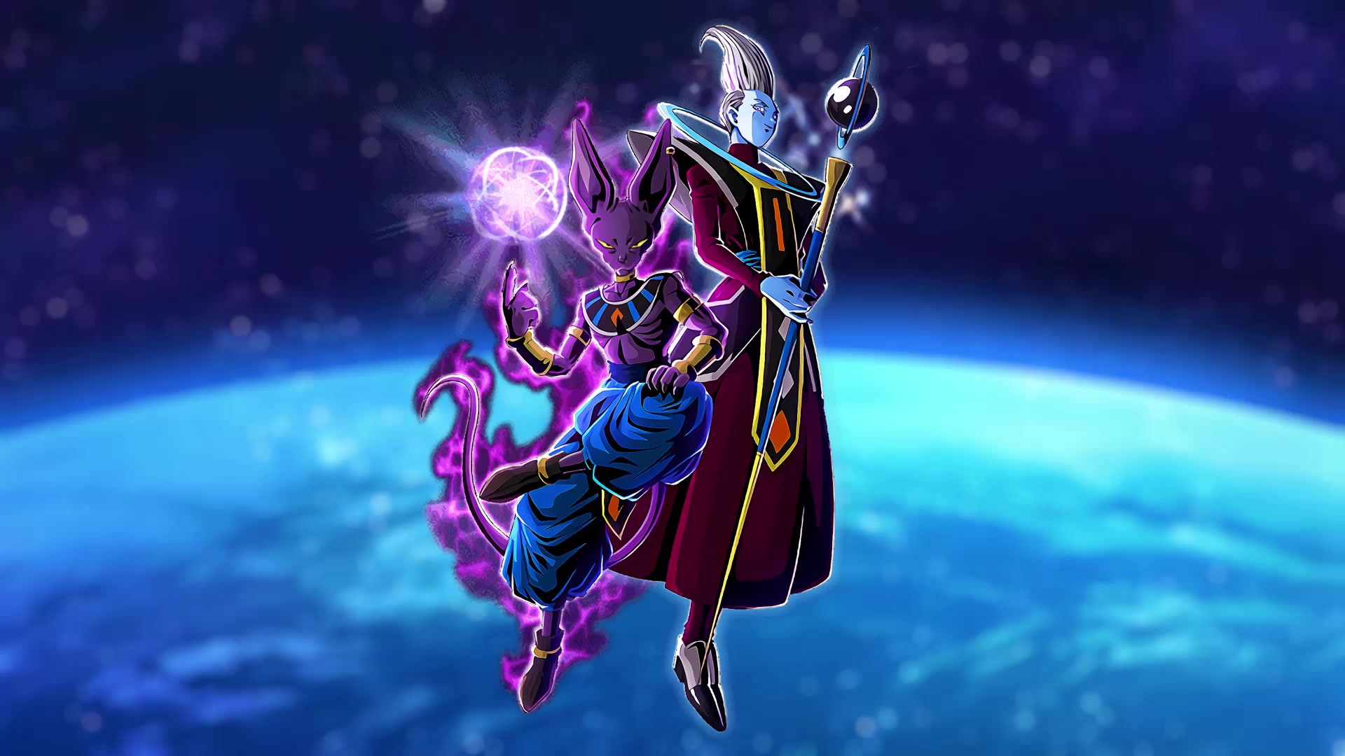 DBS Beerus Whis Live Wallpaper