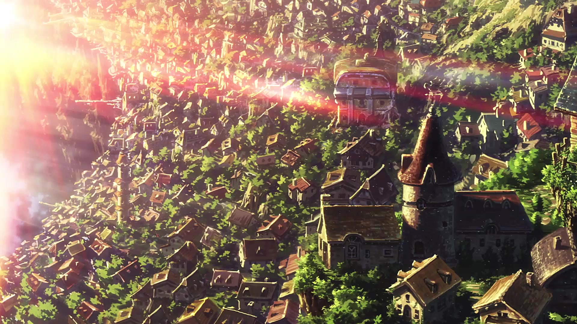 Village, Made in Abyss Live Wallpaper