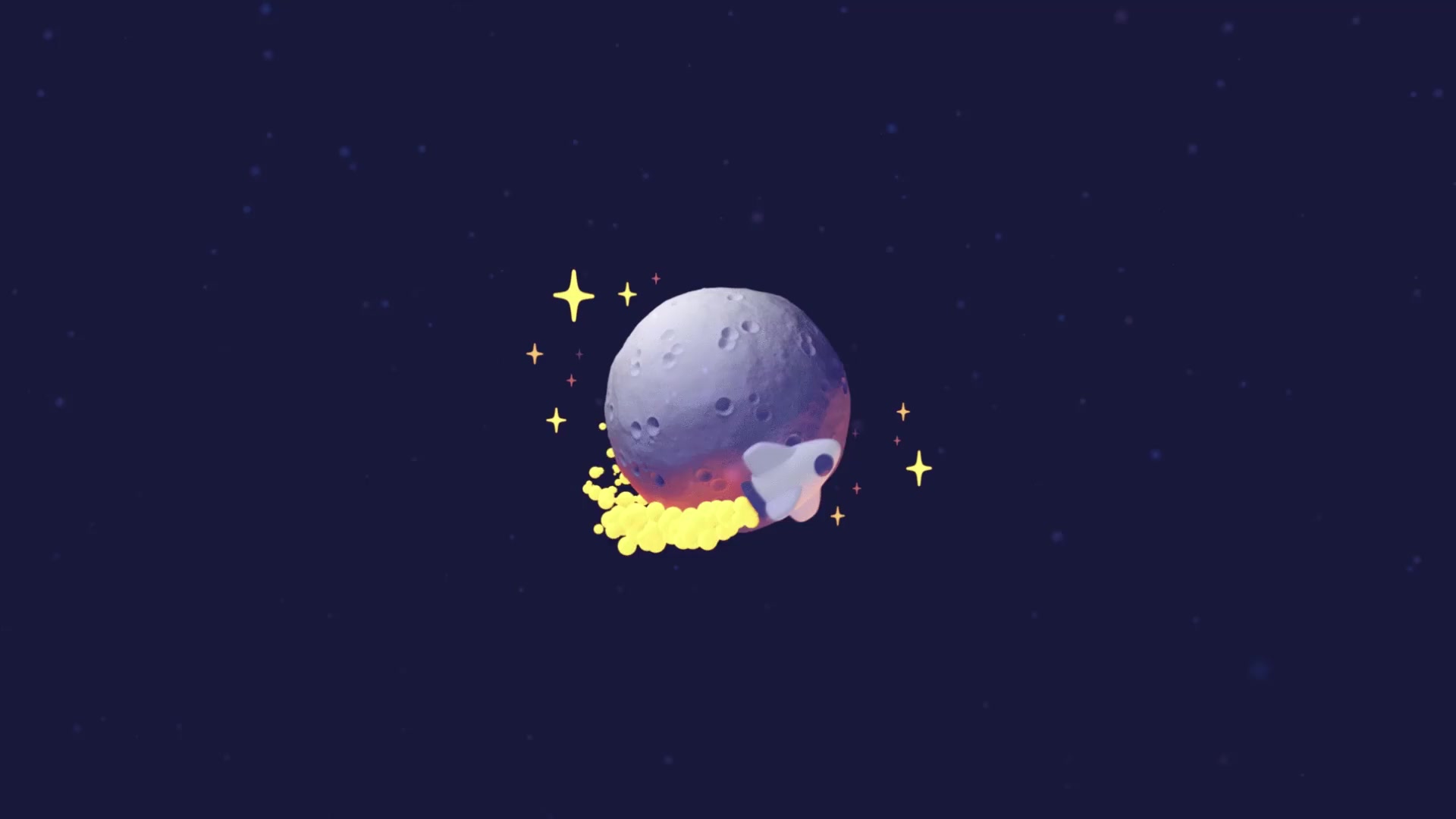 Moon Chase, Pixel Art Live Wallpaper