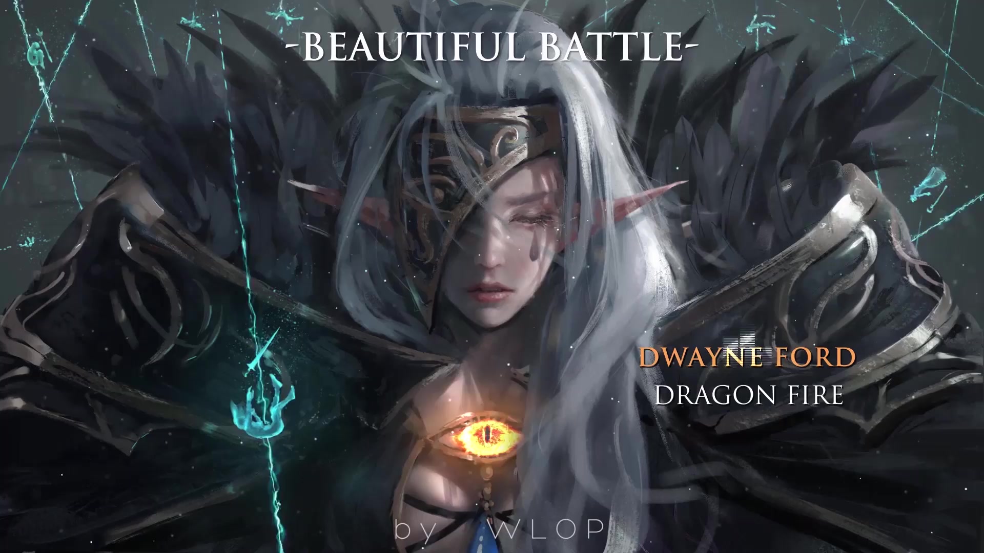 Beautiful Battle, Fantasy, Elf, Tears, Crying Live Wallpaper