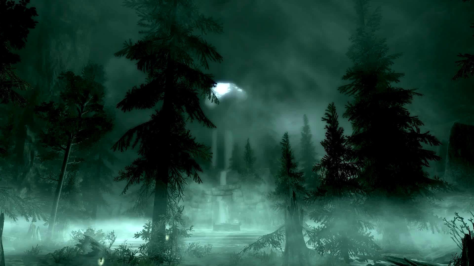 Skyrim Cave Live Wallpaper