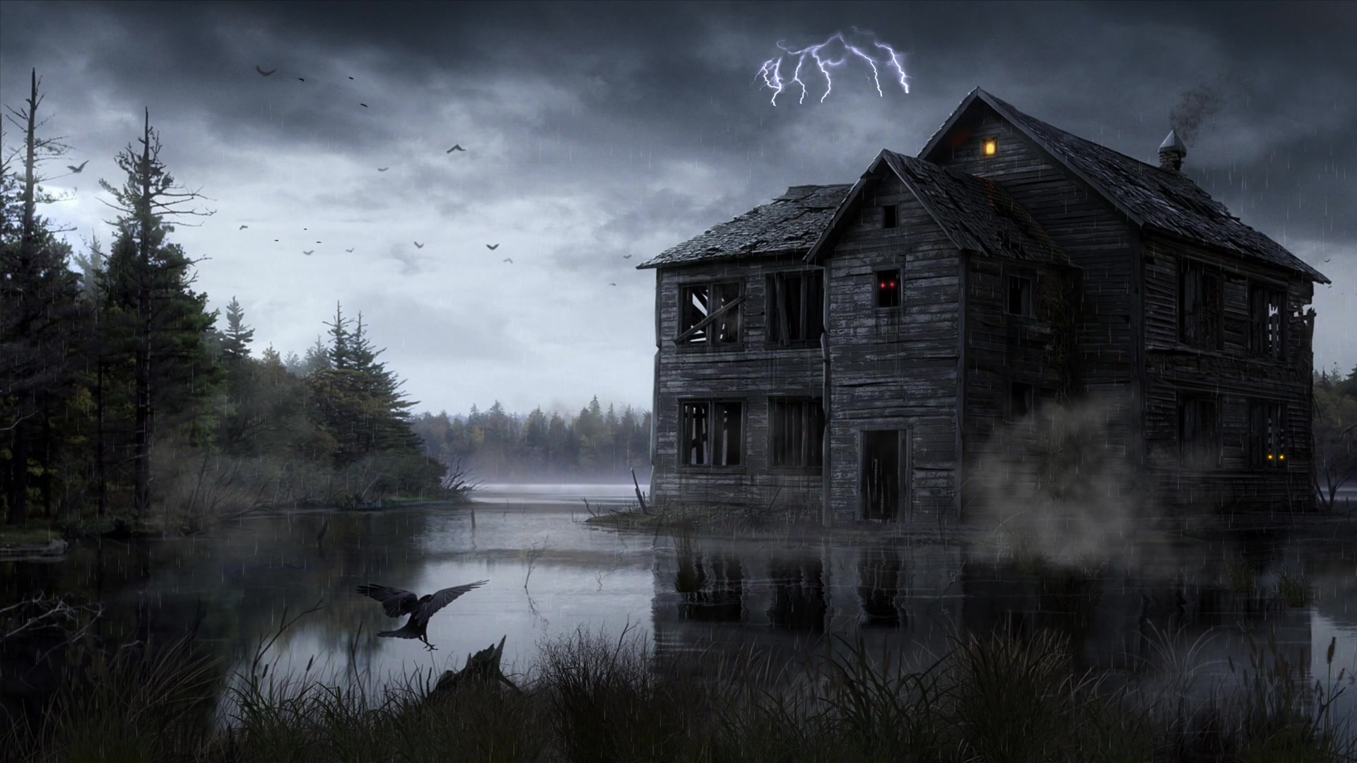 Haunted House Live Wallpaper