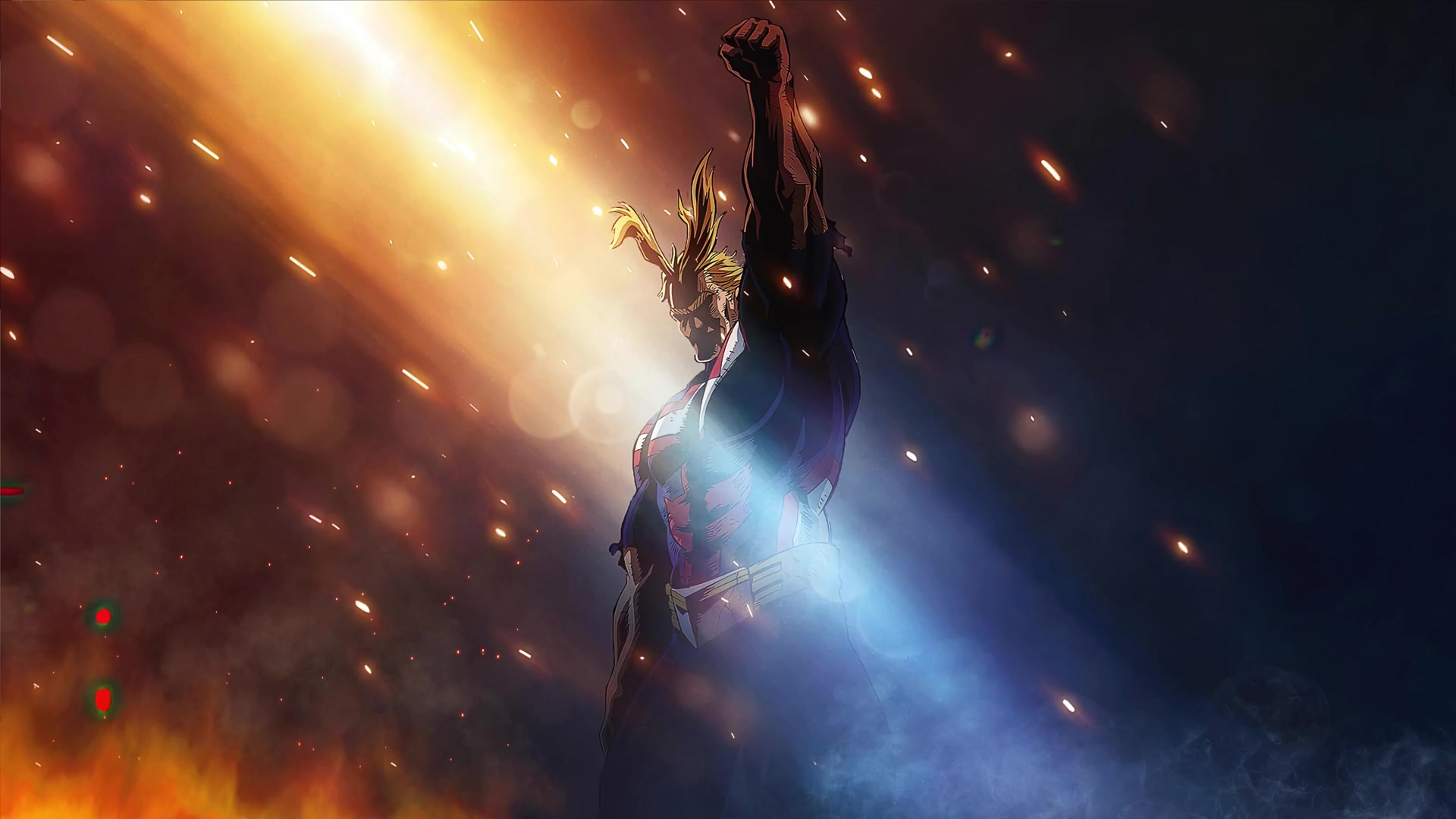 Anime My Hero Academia All Might Toshinori Yagi Live Wallpaper