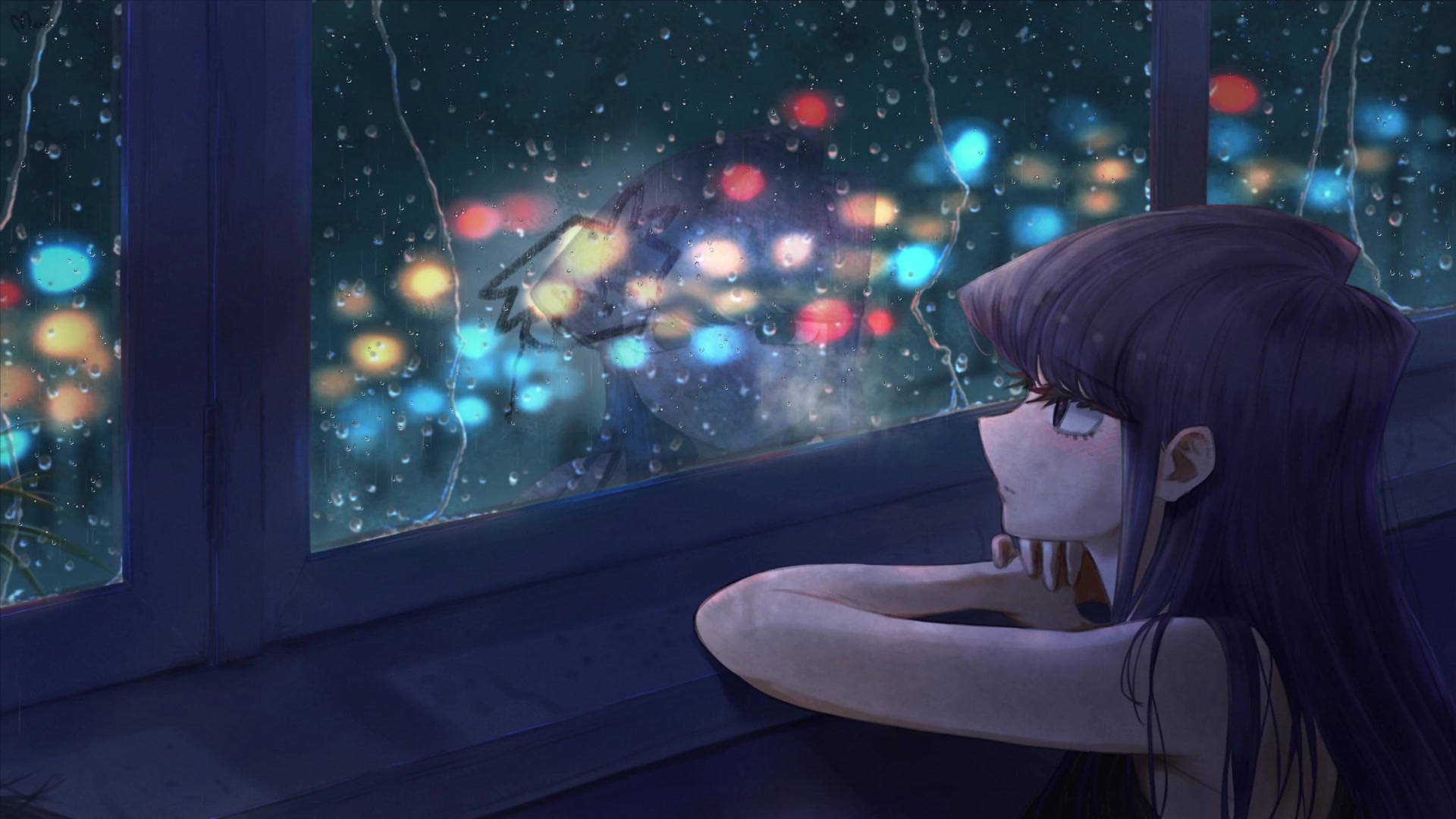 Komi Cant Communicate Live Wallpaper