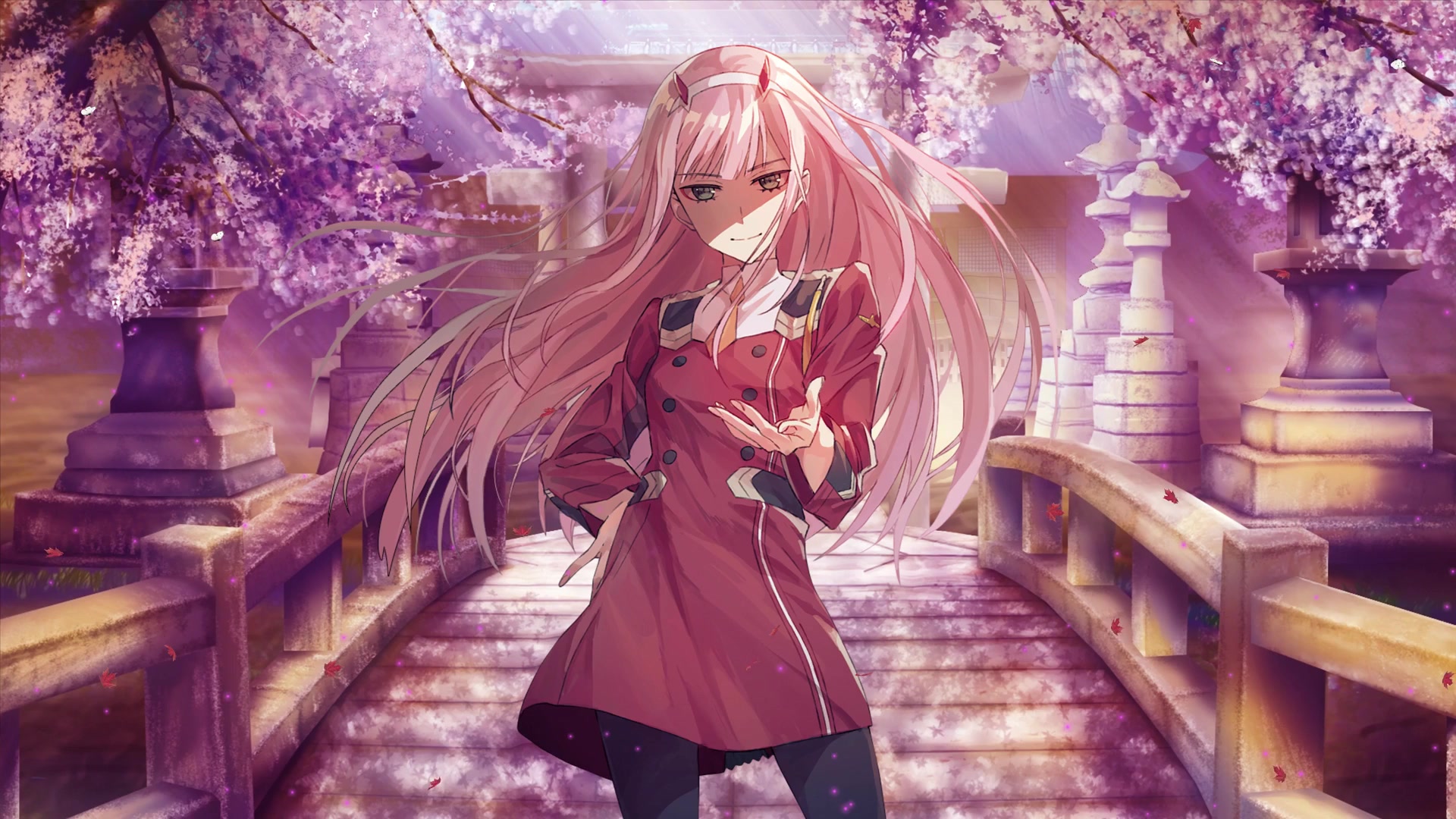 Darling in the Franxx Zero Two Live Wallpaper