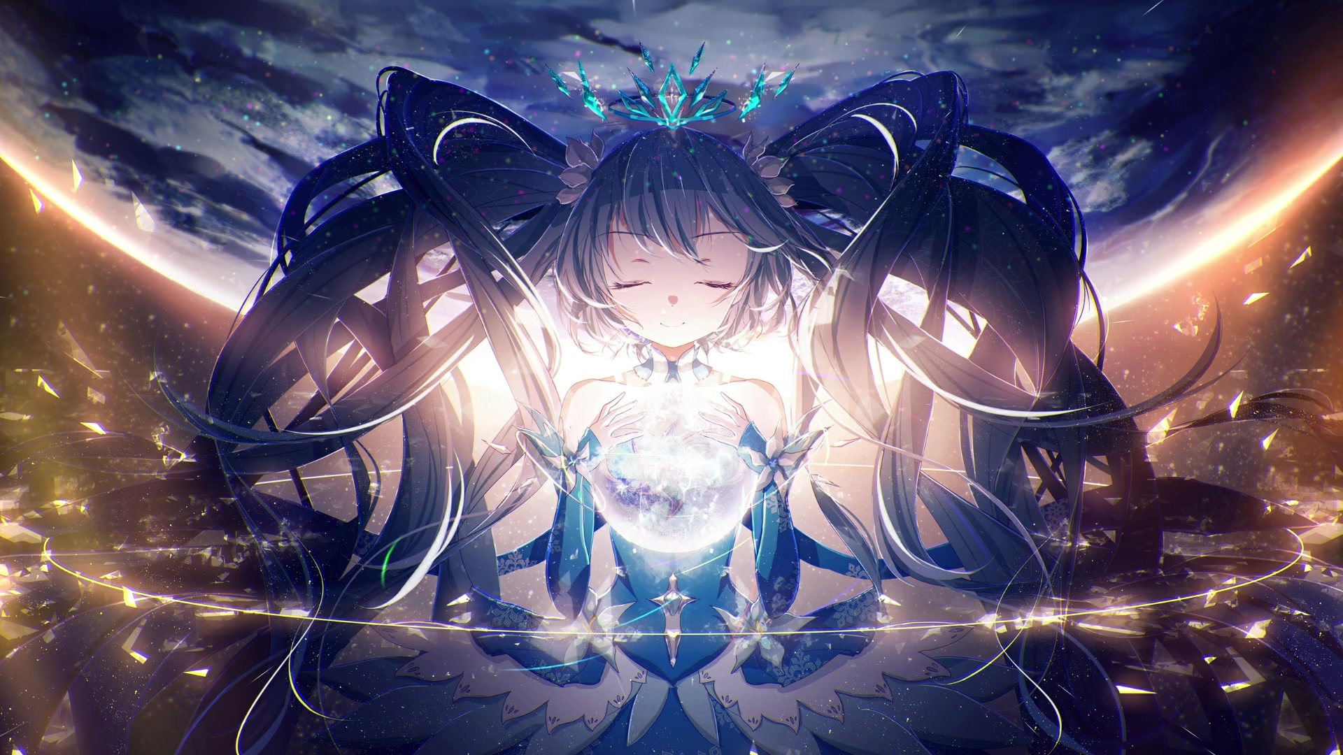 Hatsune Miku Earth Live Wallpaper