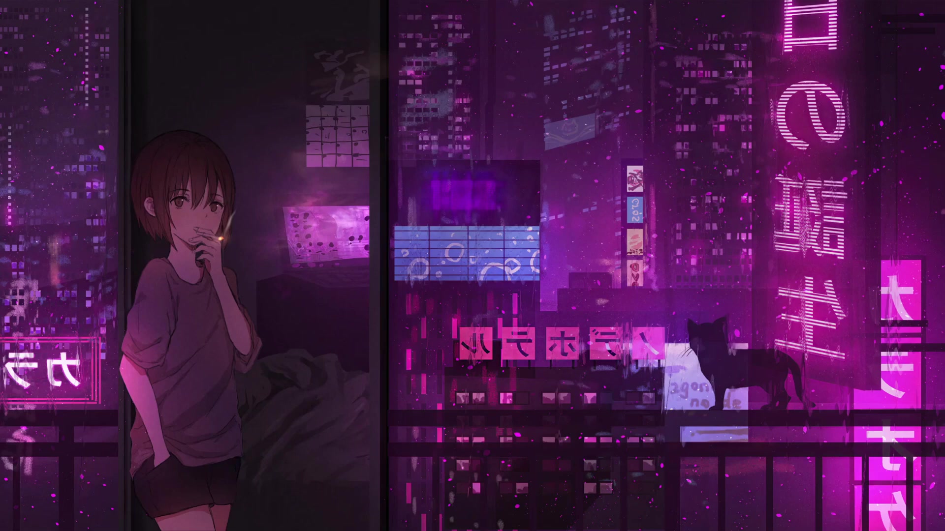 New day, Anime, Original Live Wallpaper