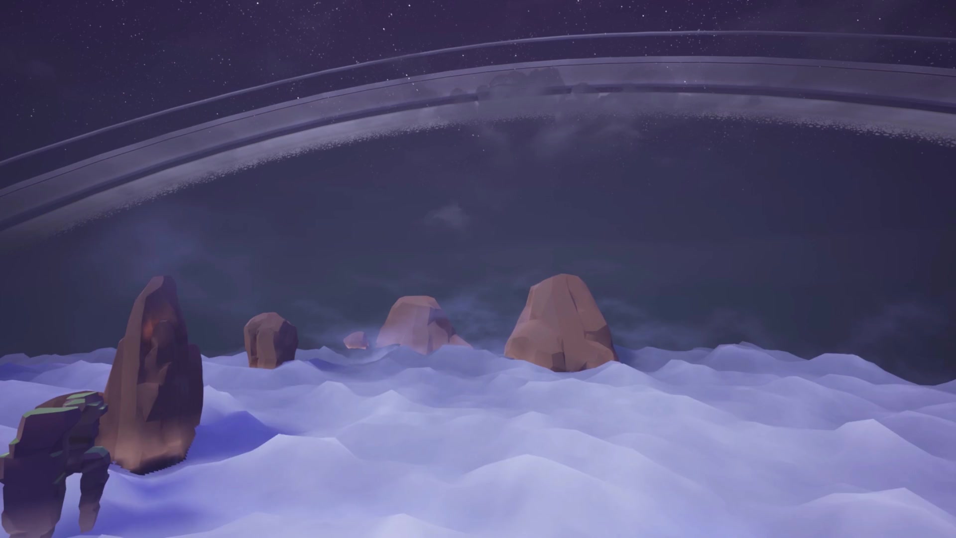 Low Poly Clouds Live Wallpaper