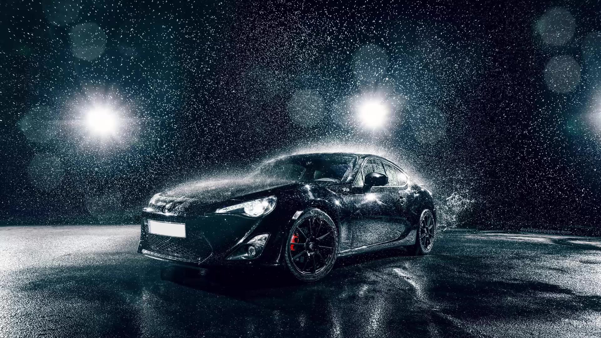 Toyota86 Rain Live Wallpaper