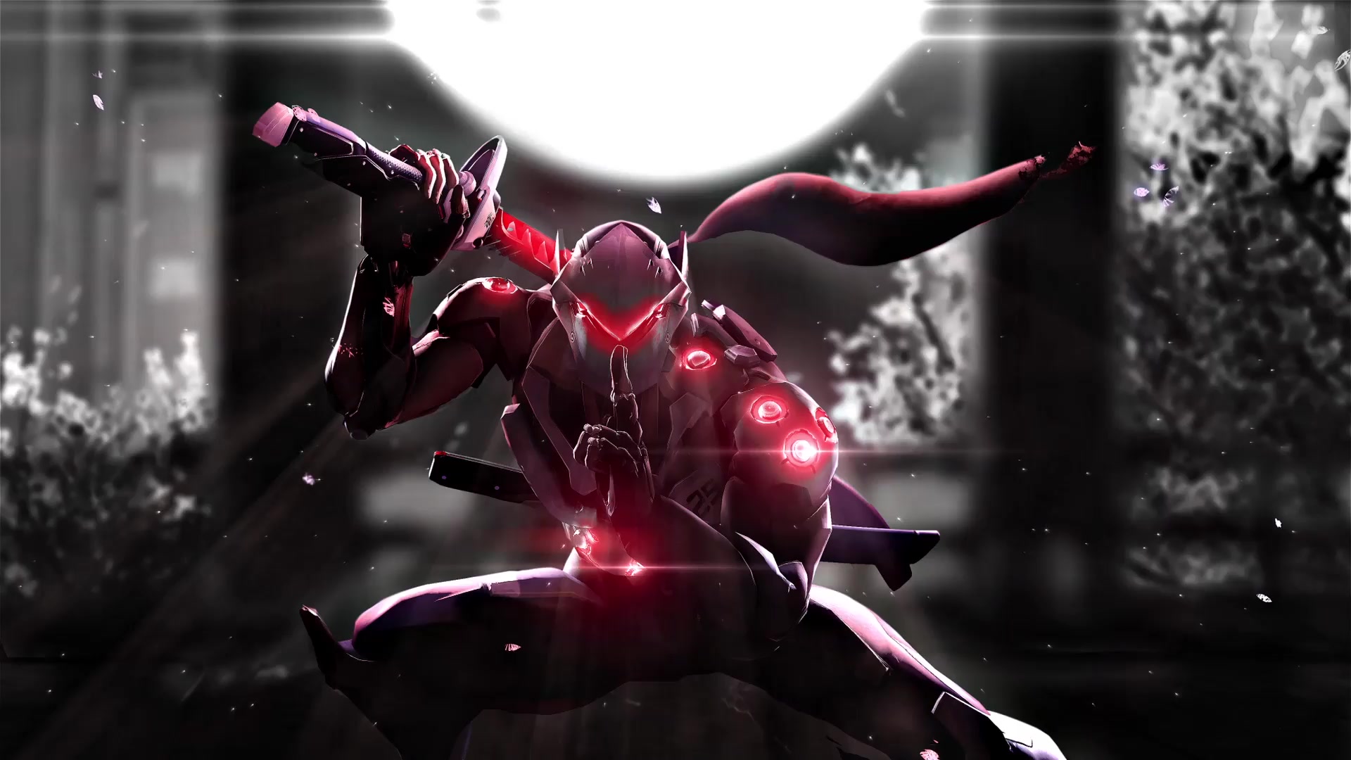 Genji Light Rays Live Wallpaper