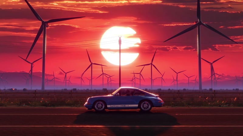 Windmills by VISUALDON 60Fps Live Wallpaper
