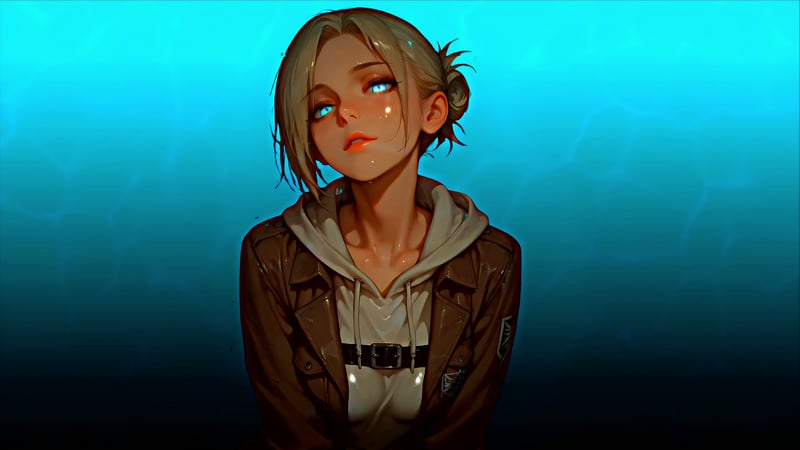 Attack on Titan - Annies Quiet Tears Live Wallpaper