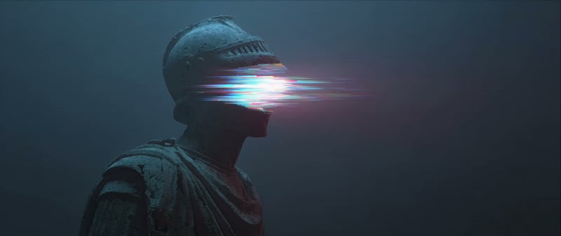 Digital Surrealism - Knight Live Wallpaper