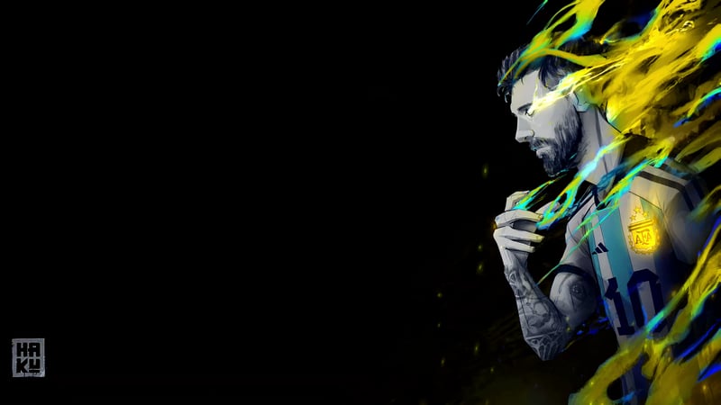Lionel Messi Blue Lock Style Live Wallpaper
