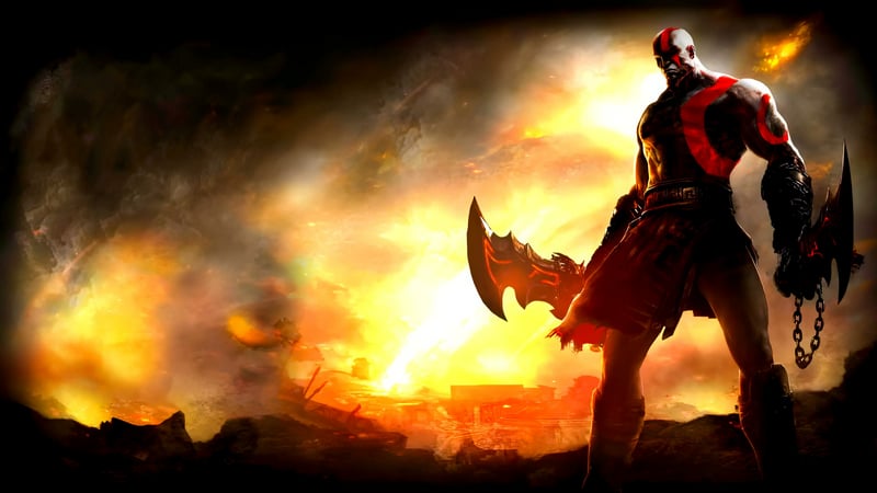 Kratos - Wrath of the Spartan Live Wallpaper