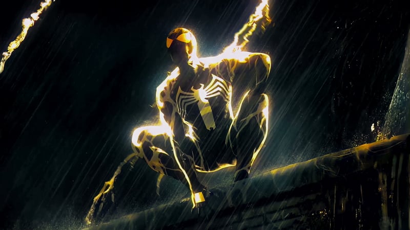 Spider-Man Venom Suit Live Wallpaper