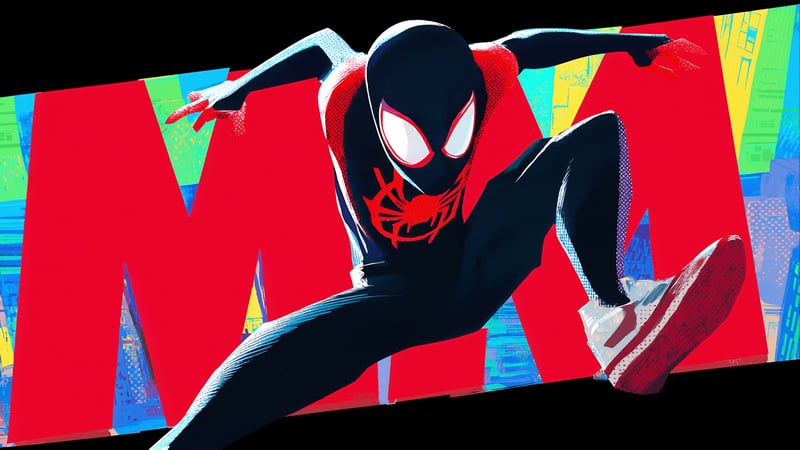 Miles Morales Spider-Verse Jump Live Wallpaper
