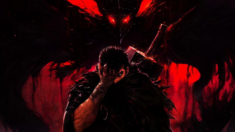 Guts Berserk - Blood Shadow Live Wallpaper