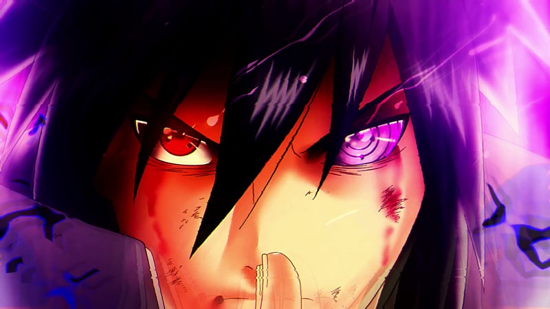 Naruto - Sasuke Uchiha Sharingan & Rinnegan Live Wallpaper