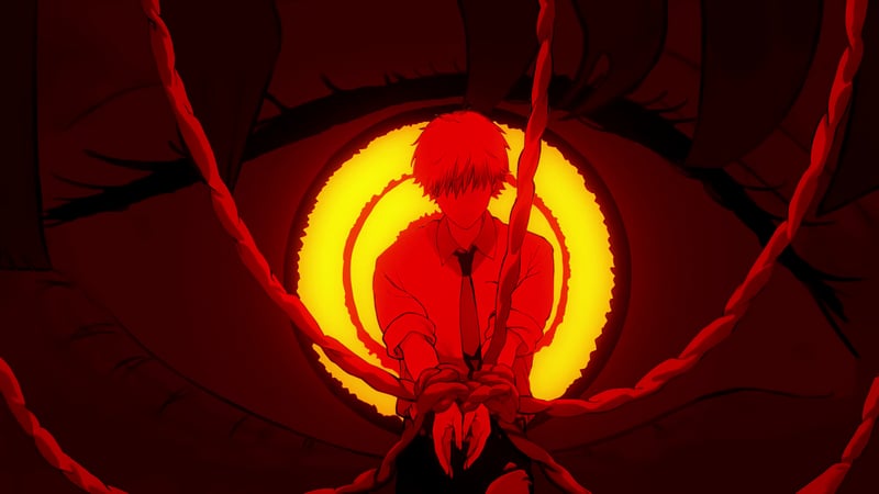 Chainsaw Man - Denji Bound & Makimas Eye Live Wallpaper