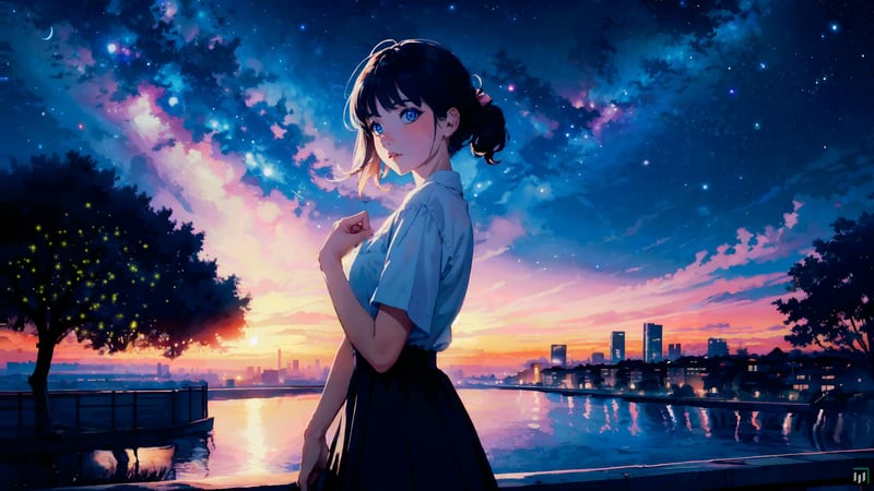 Stary Night Remastered 4K Live Wallpaper
