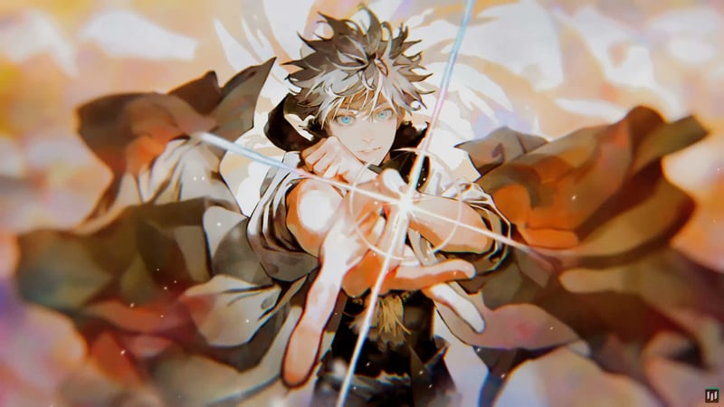 Purple Gojo Satoru  Remastered 4K Live Wallpaper