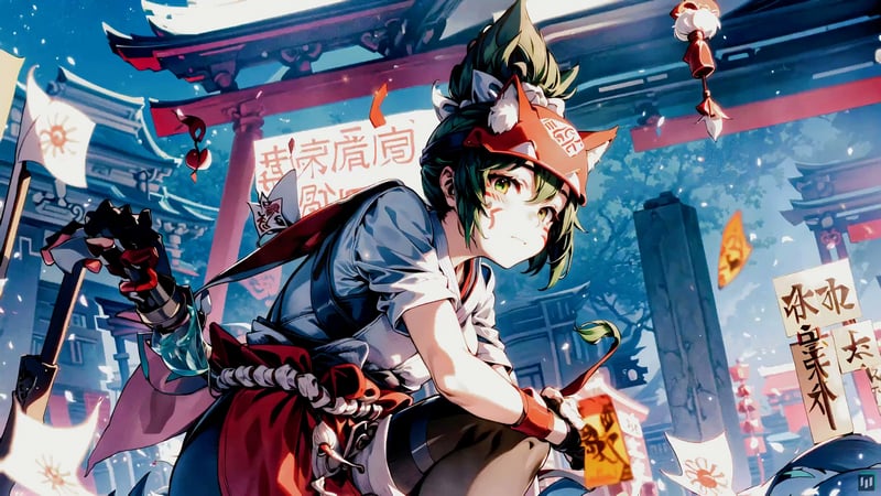 Overwatch Kiriko Remastered 4K Live Wallpaper