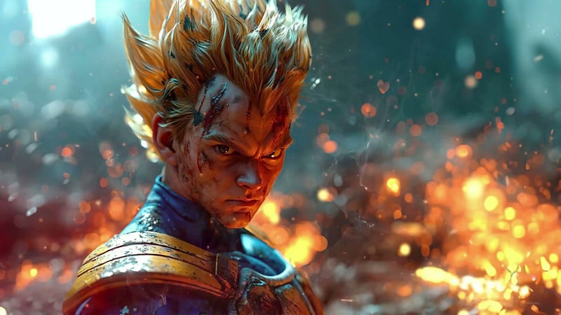Vegeta Dragon Ball Z by Blooderscrew Live Wallpaper
