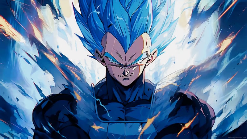 Vegeta Blue Live Wallpaper
