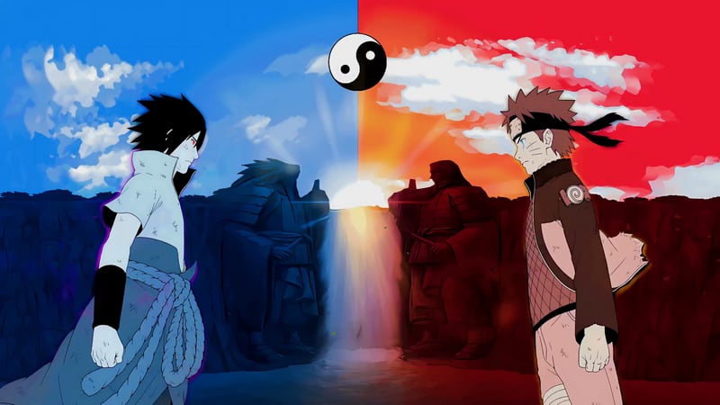 Epic Duel: Naruto vs Sasuke - Live Wallpaper
