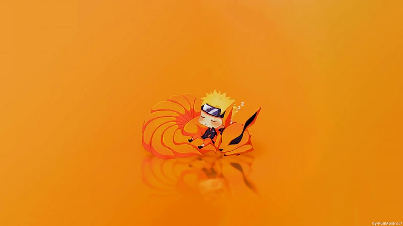 Chibi Naruto With Kurama Live Wallpaper
