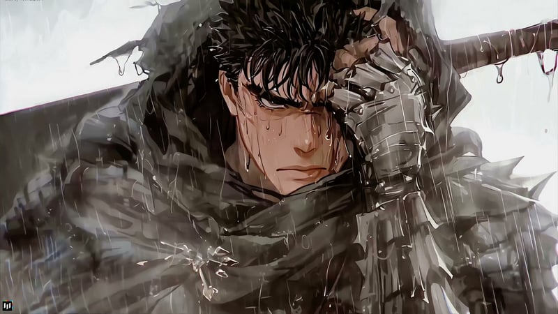 Berserk: Guts in Rain - Live Wallpaper