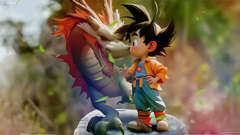 Dragon & Kid Goku Live Wallpaper